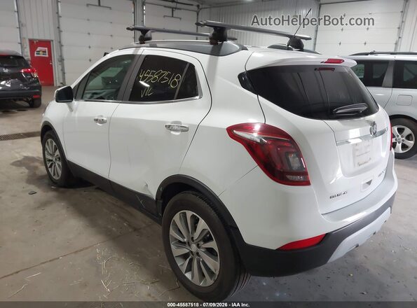 KL4CJASB9JB508286 2018 BUICK ENCORE White Tył lewy