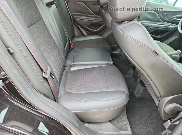 KL4CJASB9JB522592 2018 BUICK ENCORE Black Widok tylnych siedzeń