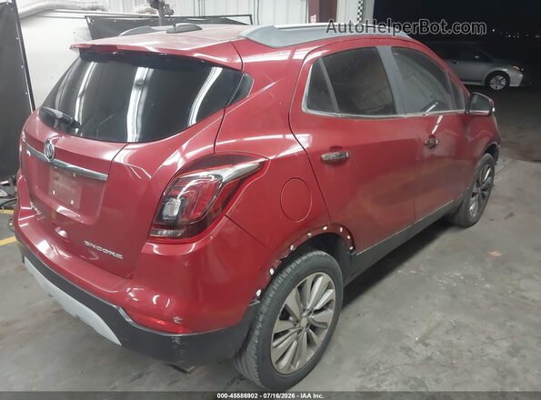 KL4CJASB9JB569041 2018 BUICK ENCORE Red Trasero derecho