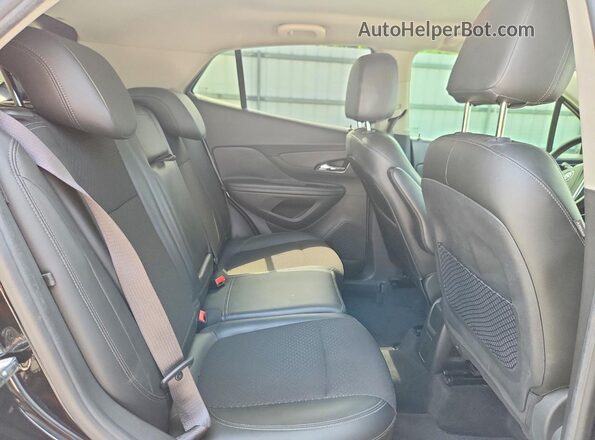 KL4CJASB9JB573929 2018 BUICK ENCORE Black Вид задньої частини салону