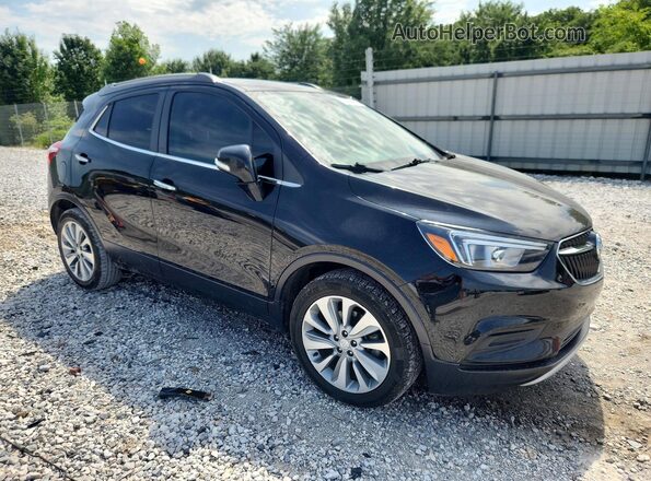 KL4CJASB9JB573929 2018 BUICK ENCORE Black Передня права чверть