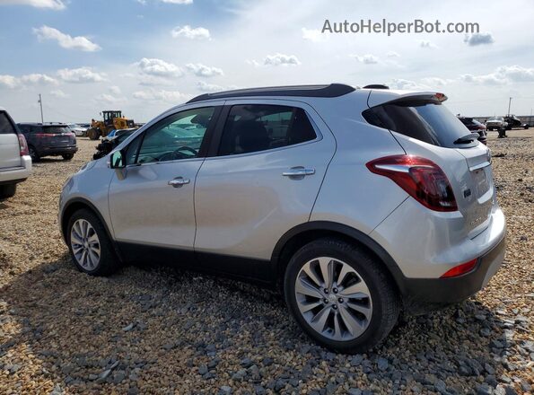 KL4CJASB9JB578953 2018 BUICK ENCORE Серебряный Задняя левая четверть