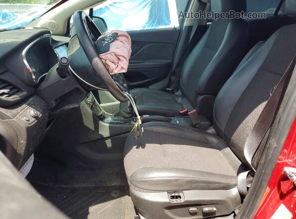 KL4CJASB9JB667891 2018 BUICK ENCORE Red Widok wnętrza z przodu
