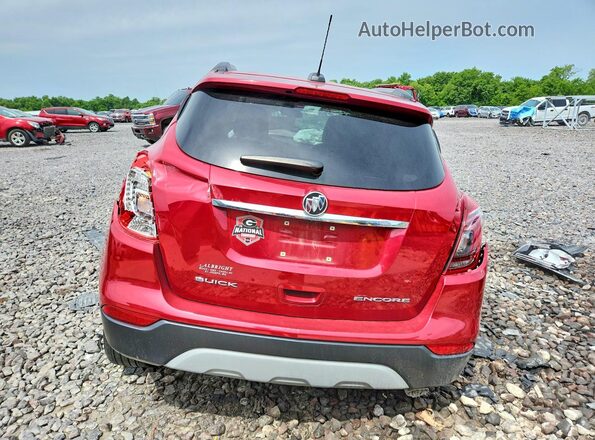 KL4CJASB9JB667891 2018 BUICK ENCORE Red Widok z tyłu