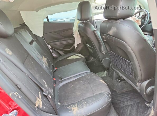 KL4CJASB9JB667891 2018 BUICK ENCORE Red Widok tylnych siedzeń