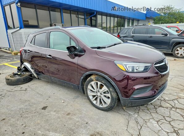KL4CJASB9JB680236 2018 BUICK ENCORE Purple წინა მარჯვენა