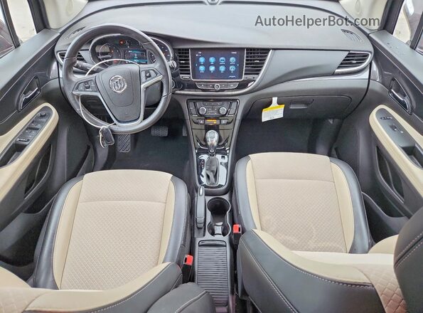 KL4CJASB9JB680236 2018 BUICK ENCORE Purple წინა პანელის ხედი