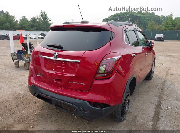 KL4CJASB9KB704732 2019 BUICK ENCORE Красный Вид спереди