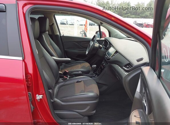 KL4CJASB9KB704732 2019 BUICK ENCORE Красный Вид салона спереди