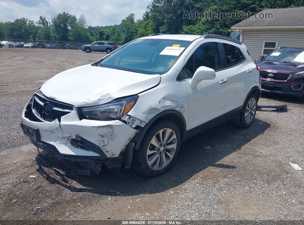 KL4CJASB9KB716315 2019 BUICK ENCORE White Передня ліва чверть