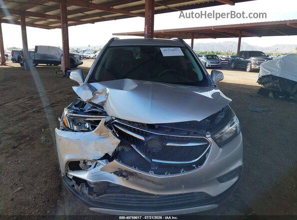 KL4CJASB9KB740078 2019 BUICK ENCORE Серебряный Вид спереди