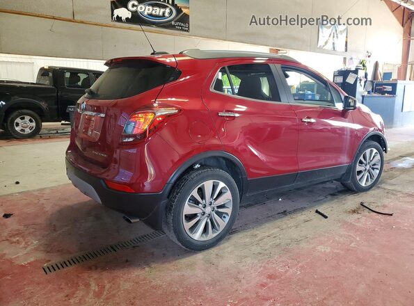 KL4CJASB9KB827379 2019 BUICK ENCORE Red უკანა მარჯვენა