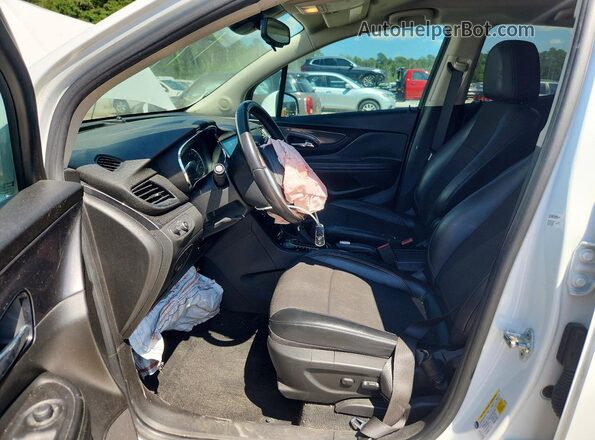 KL4CJASB9KB829665 2019 BUICK ENCORE Белый Вид салона спереди