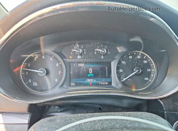 KL4CJASB9KB847227 2019 BUICK ENCORE Gray Սարքավորումների վահանակի տեսք
