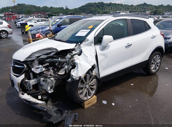 KL4CJASB9KB878977 2019 BUICK ENCORE White Front left