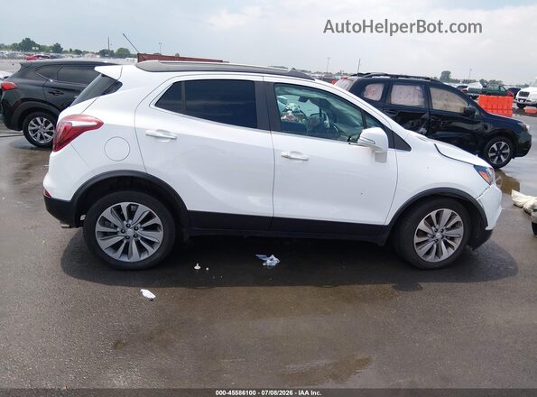KL4CJASB9KB878977 2019 BUICK ENCORE White Instrument cluster view