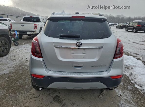 KL4CJASB9KB963267 2019 BUICK ENCORE Silver Вид ззаду