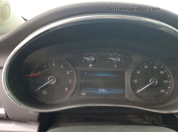 KL4CJASB9LB030390 2020 BUICK ENCORE Gray Instrument cluster view