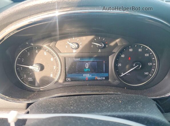 KL4CJASB9LB055225 2020 BUICK ENCORE Black Widok zestawu wskaźników
