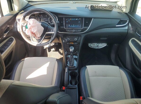 KL4CJASB9LB342077 2020 BUICK ENCORE White Вид панелі приладів
