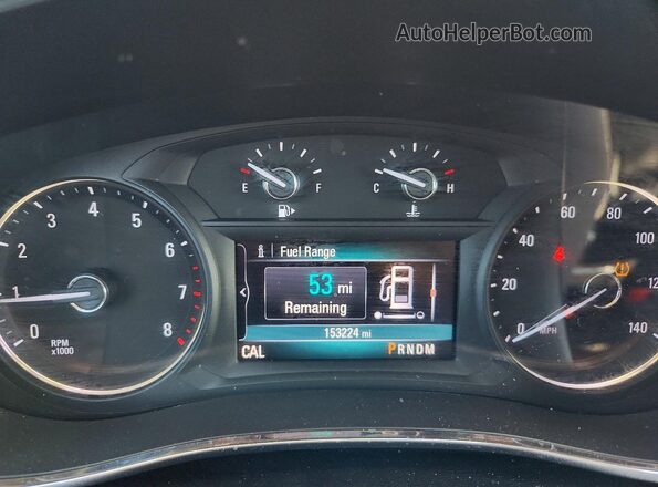 KL4CJASB9LB347540 2020 BUICK ENCORE White Widok zestawu wskaźników
