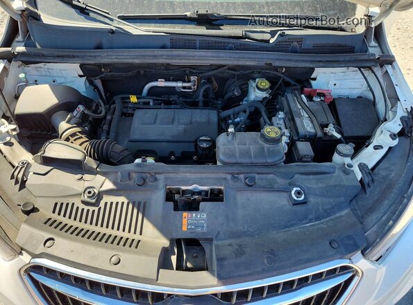 KL4CJASB9LB347540 2020 BUICK ENCORE White Widok wnętrza z tyłu