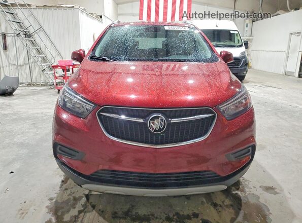 KL4CJASB9MB325913 2021 BUICK ENCORE Burgundy წინა ხედი