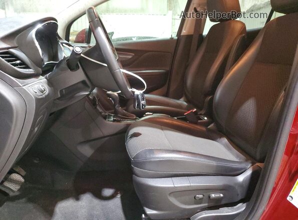 KL4CJASB9MB325913 2021 BUICK ENCORE Burgundy წინა სალონის ხედი