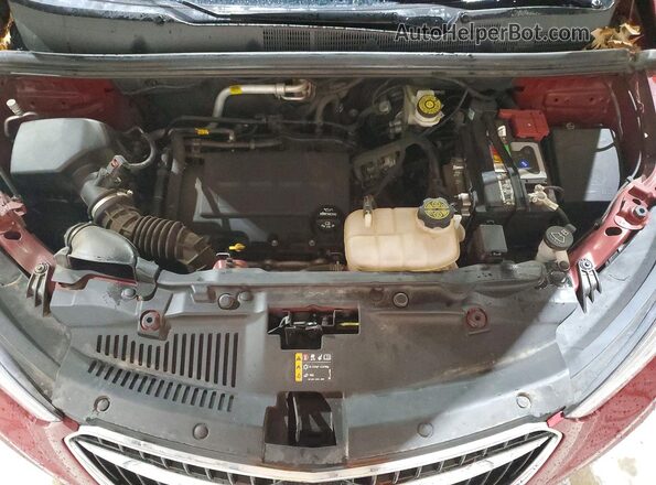 KL4CJASB9MB325913 2021 BUICK ENCORE Burgundy ძრავის განყოფილების ხედი