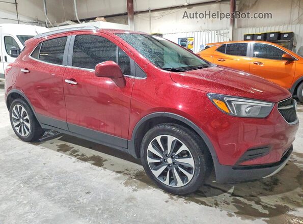 KL4CJASB9MB325913 2021 BUICK ENCORE Burgundy წინა მარჯვენა