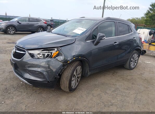 KL4CJASBXHB059694 2017 BUICK ENCORE Серый Передняя левая четверть