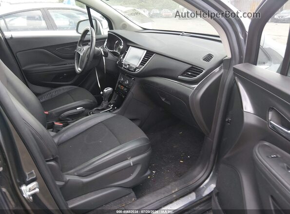 KL4CJASBXHB059694 2017 BUICK ENCORE Серый Вид салона спереди
