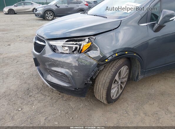 KL4CJASBXHB059694 2017 BUICK ENCORE Серый Вид спереди