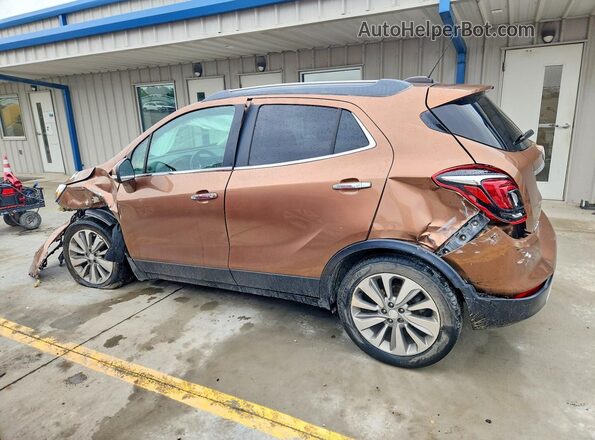 KL4CJASBXHB062319 2017 BUICK ENCORE Brown Trasero izquierdo