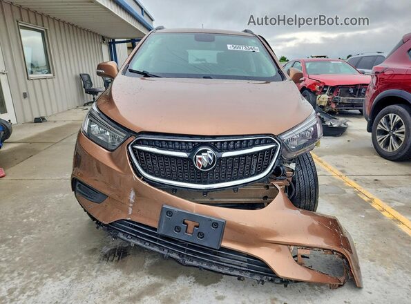 KL4CJASBXHB062319 2017 BUICK ENCORE Brown Vista frontal