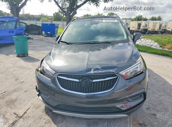 KL4CJASBXHB119697 2017 BUICK ENCORE Серый Вид спереди