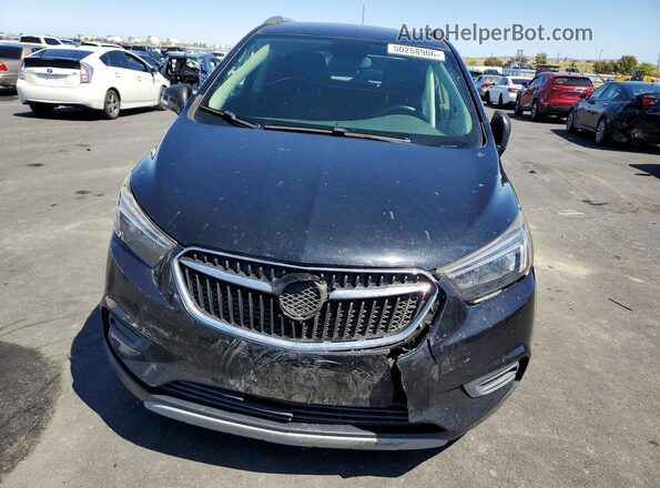 KL4CJASBXHB218696 2017 BUICK ENCORE Black წინა ხედი