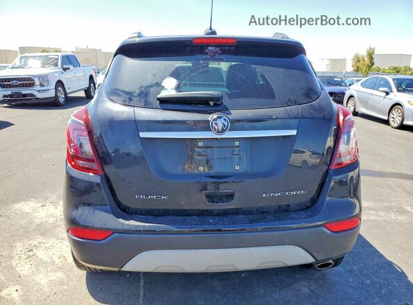 KL4CJASBXHB218696 2017 BUICK ENCORE Black უკანა ხედი