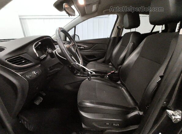 KL4CJASBXJB689608 2018 BUICK ENCORE Gray Front interior view