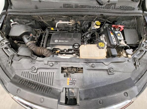 KL4CJASBXJB689608 2018 BUICK ENCORE Gray Engine compartment view