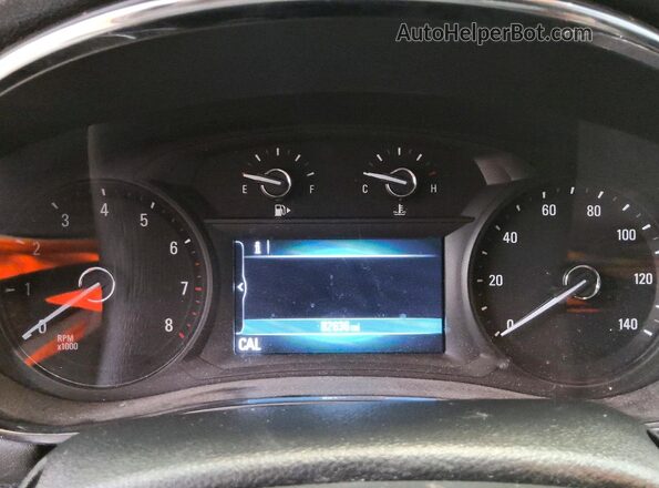 KL4CJASBXJB689608 2018 BUICK ENCORE Gray Instrument cluster view
