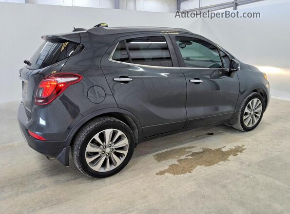 KL4CJASBXJB689608 2018 BUICK ENCORE Gray Rear right