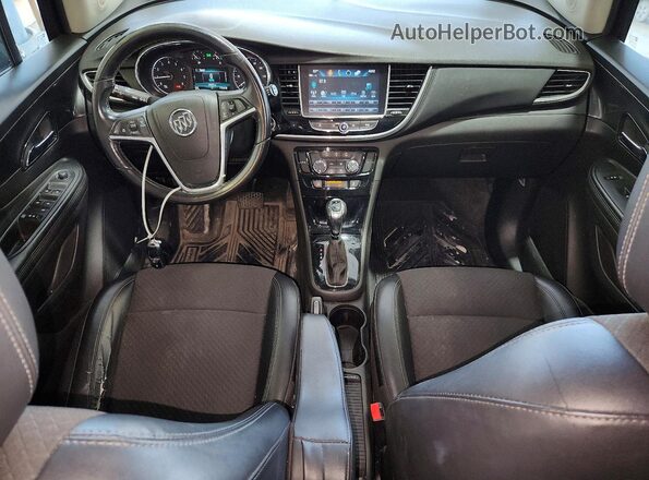 KL4CJASBXJB698289 2018 BUICK ENCORE Black Առջևի վահանակի տեսք