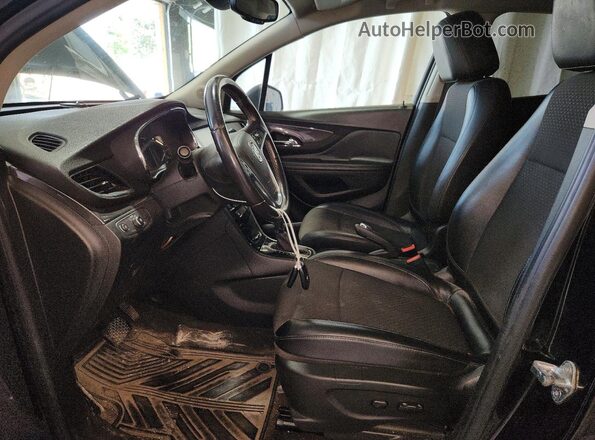 KL4CJASBXJB698289 2018 BUICK ENCORE Black Սալոնի դիմացի տեսք