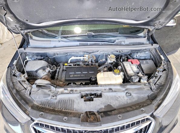 KL4CJASBXJB698289 2018 BUICK ENCORE Black Շարժիչի բաժամունքի տեսք
