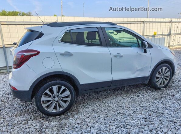 KL4CJASBXJB705726 2018 BUICK ENCORE White Trasero derecho