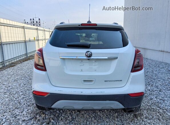 KL4CJASBXJB705726 2018 BUICK ENCORE White Vista trasera