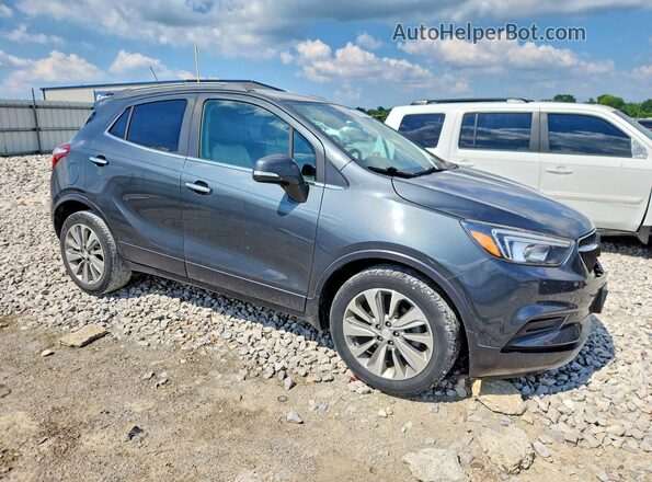 KL4CJASBXJB715026 2018 BUICK ENCORE Gray Առջևի աջ