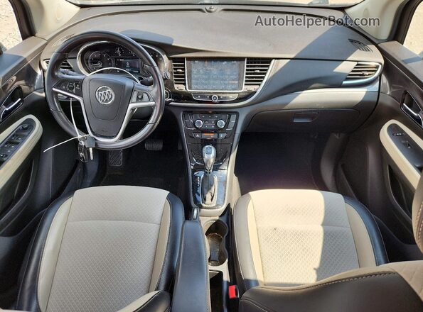 KL4CJASBXJB715026 2018 BUICK ENCORE Gray Առջևի վահանակի տեսք
