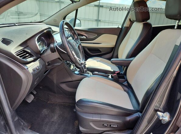 KL4CJASBXJB715026 2018 BUICK ENCORE Gray Սալոնի դիմացի տեսք